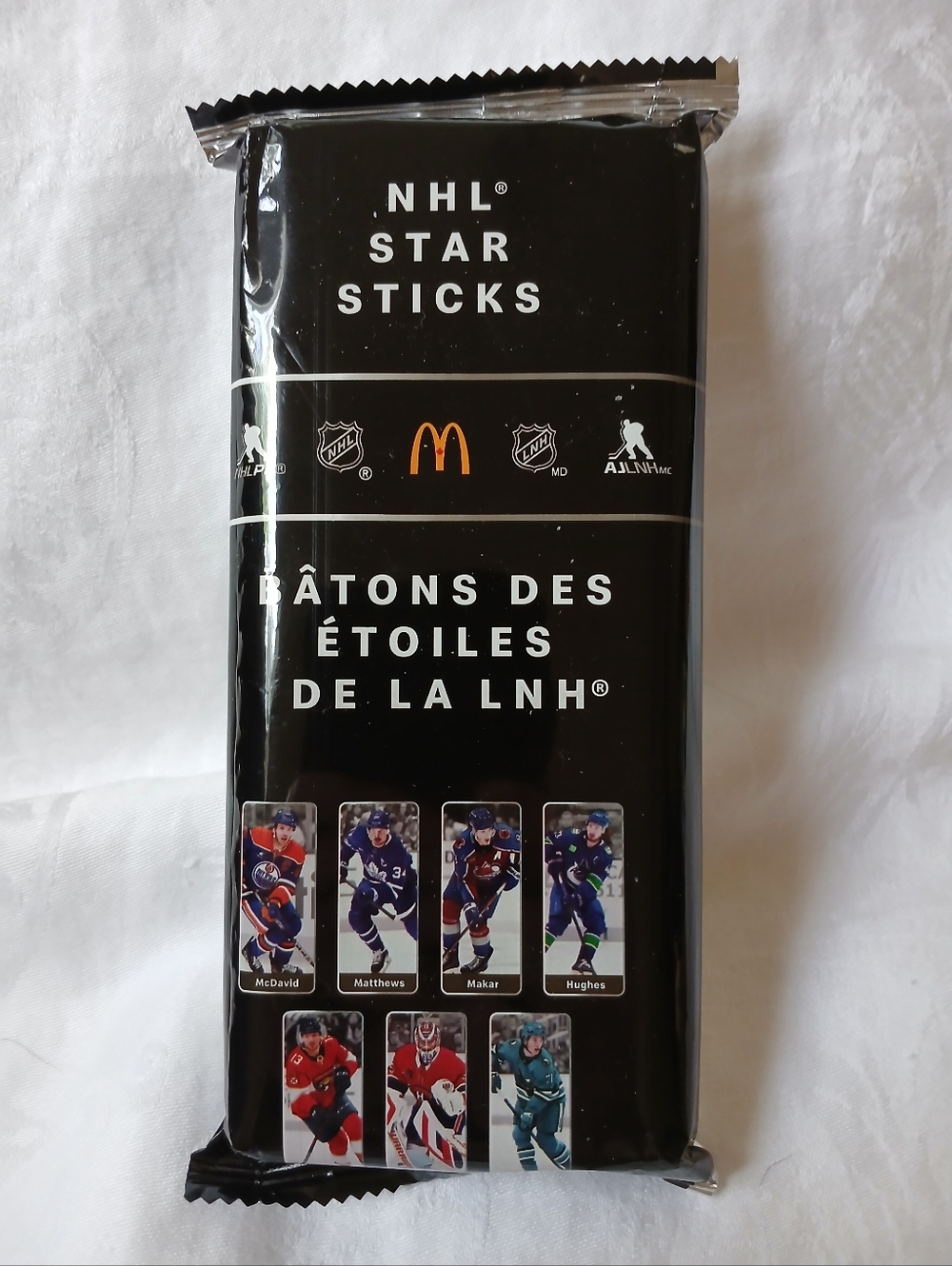 2026 McDonald’s NHL Star Sticks Mini New Sealed Canada Exclusive Blind Box